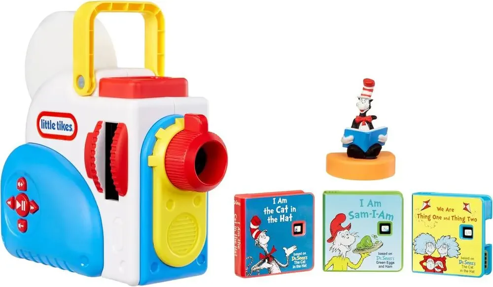 Little Tikes Story Dream Machine Dr. Seuss Starter Pack, Storytime NWT